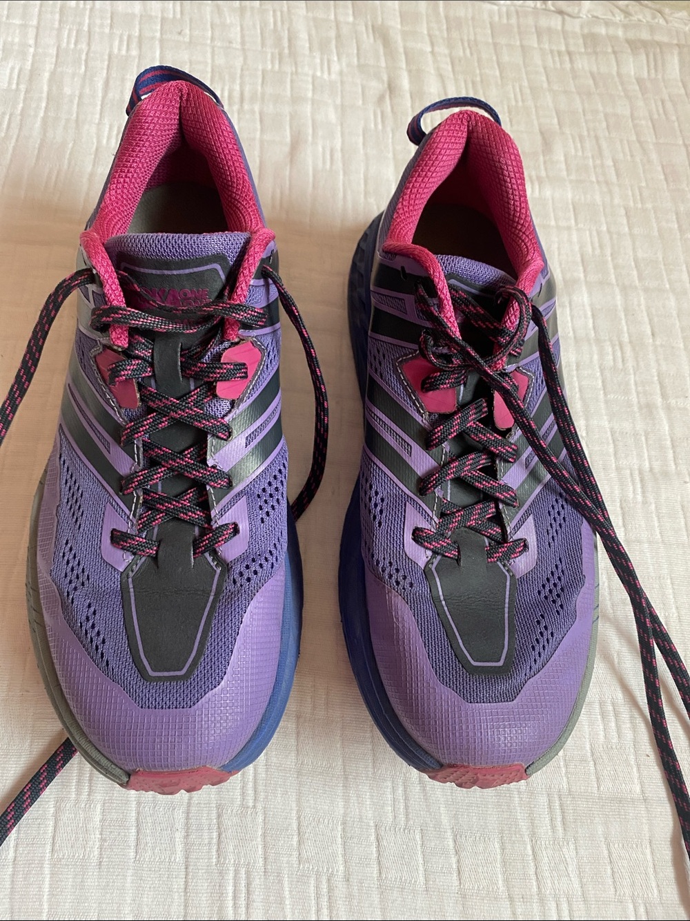 HOKA Speedgoat 3 Women's Purple and Pink Trail Running Shoes